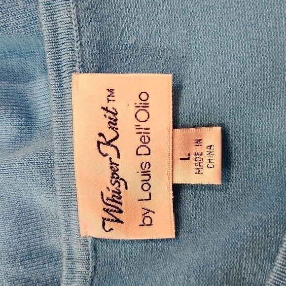 Whisper Knit by Louis Dell'Olio Vneck Sleeveless Sweater - Picture 5 of 6